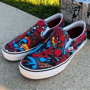 Spiderman Vans size 9 men•10 1/2 womens